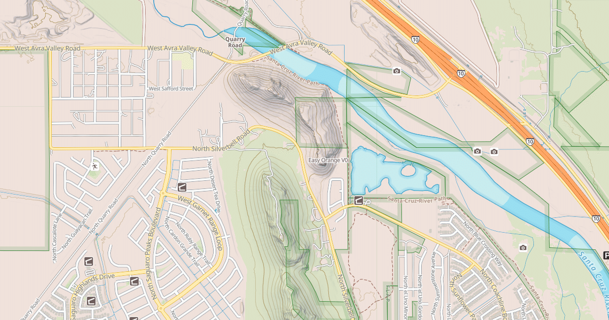 Map preview of Easy Orange