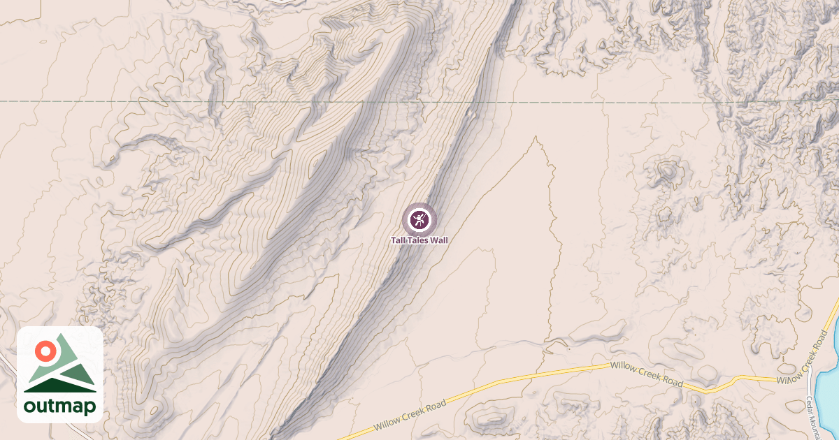 Map of Tall Tales Wall