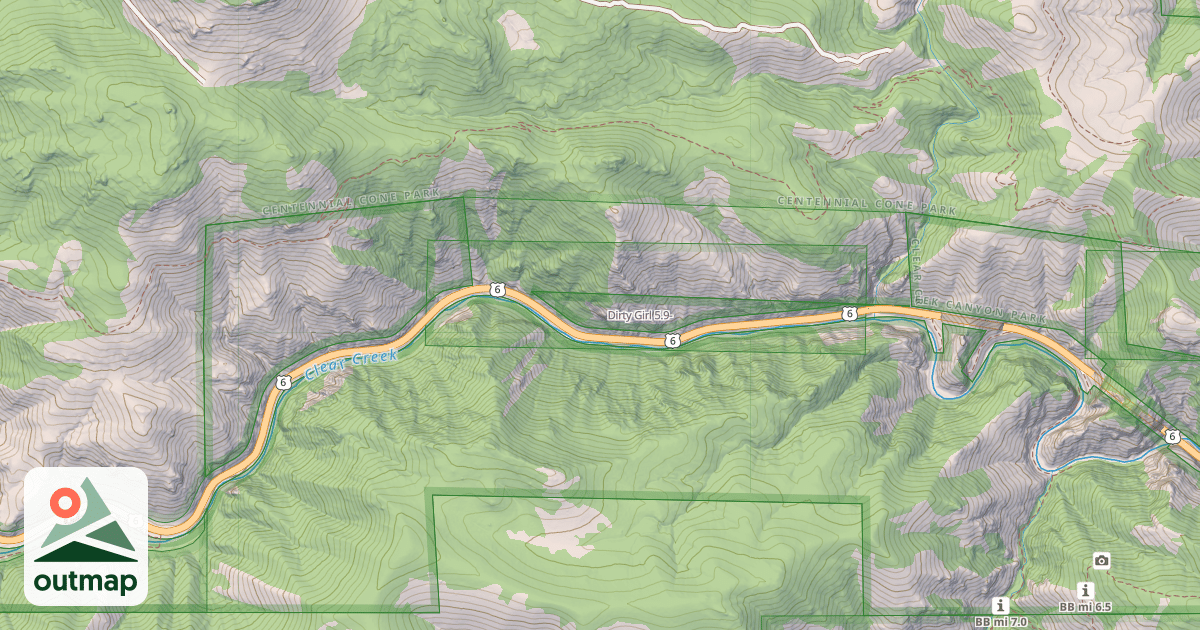 Map of Dirty Girl