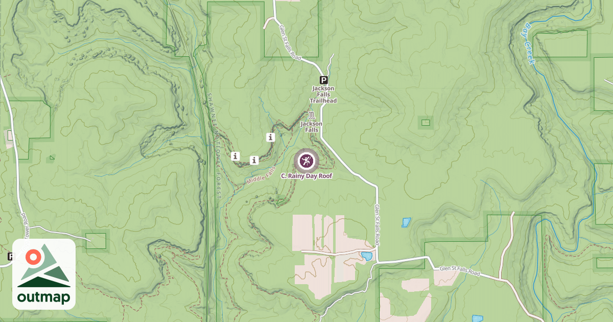 Map of C. Rainy Day Roof