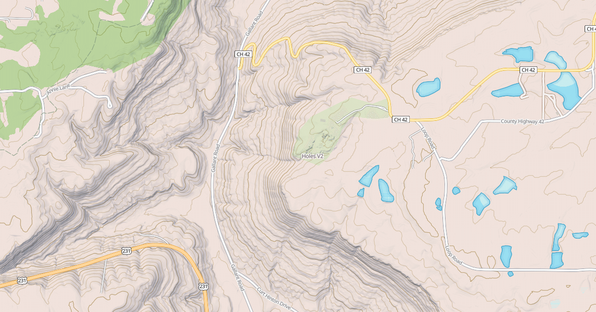 Map preview of Holes