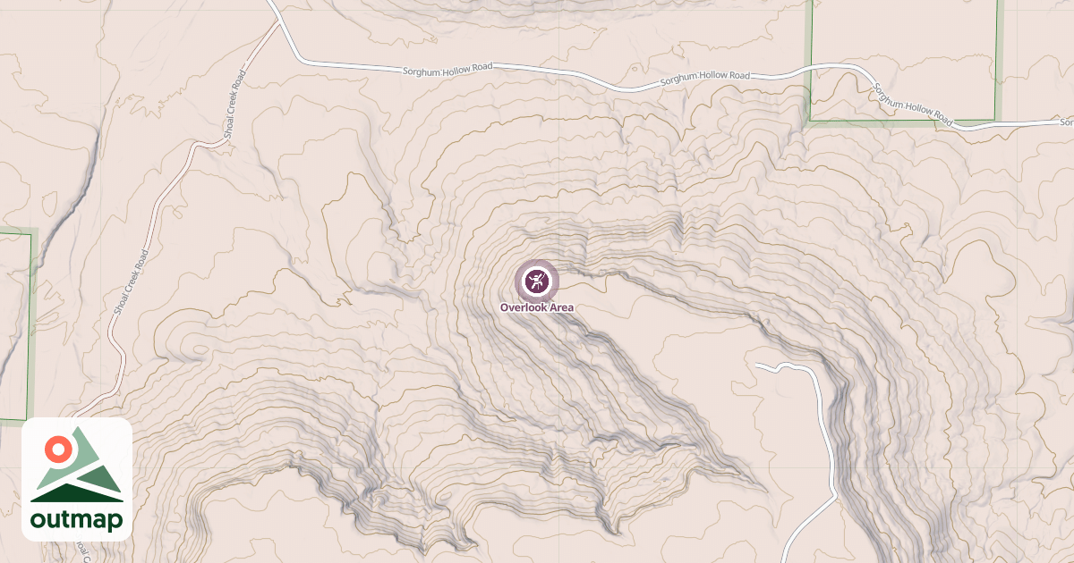 Map of Overlook Area