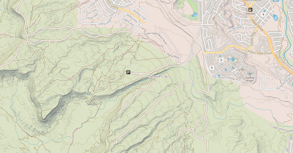 Map preview of The Wave