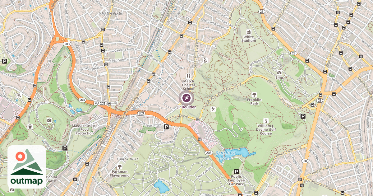 Map of JP Boulder