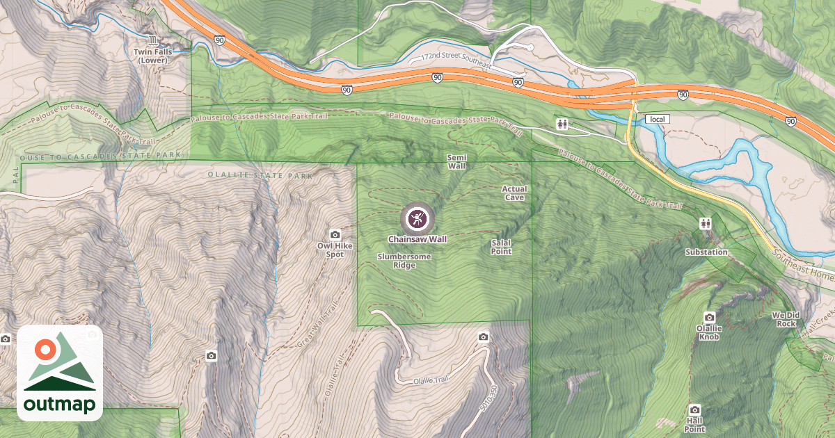 Map of Chainsaw Wall