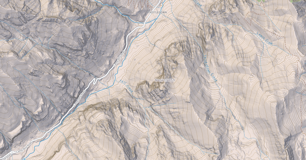 Map preview of Mama Tried