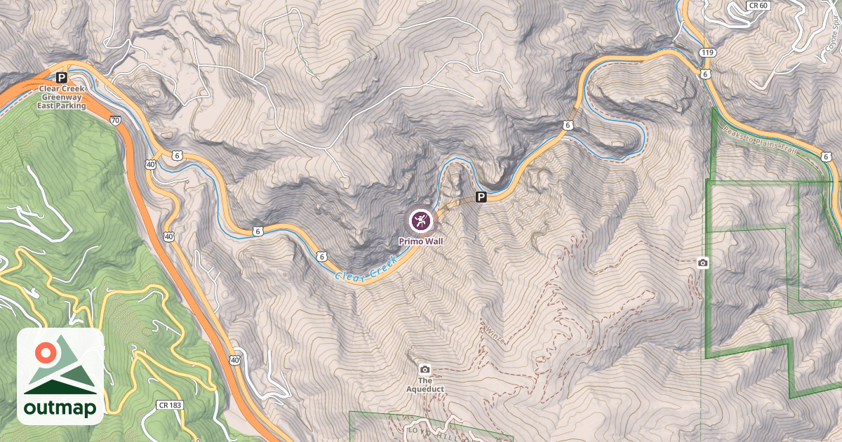 Map of Primo Wall