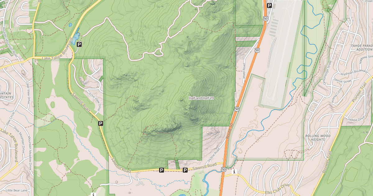 Map preview of Half and Half