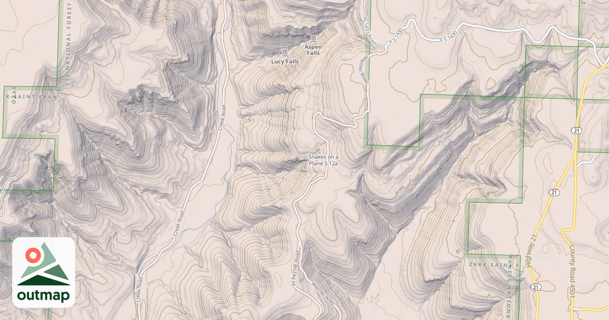 Map of Snakes on a Plane