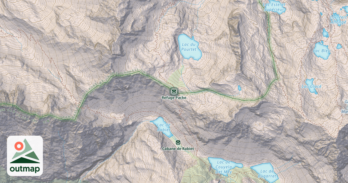 Map of Refuge Packe