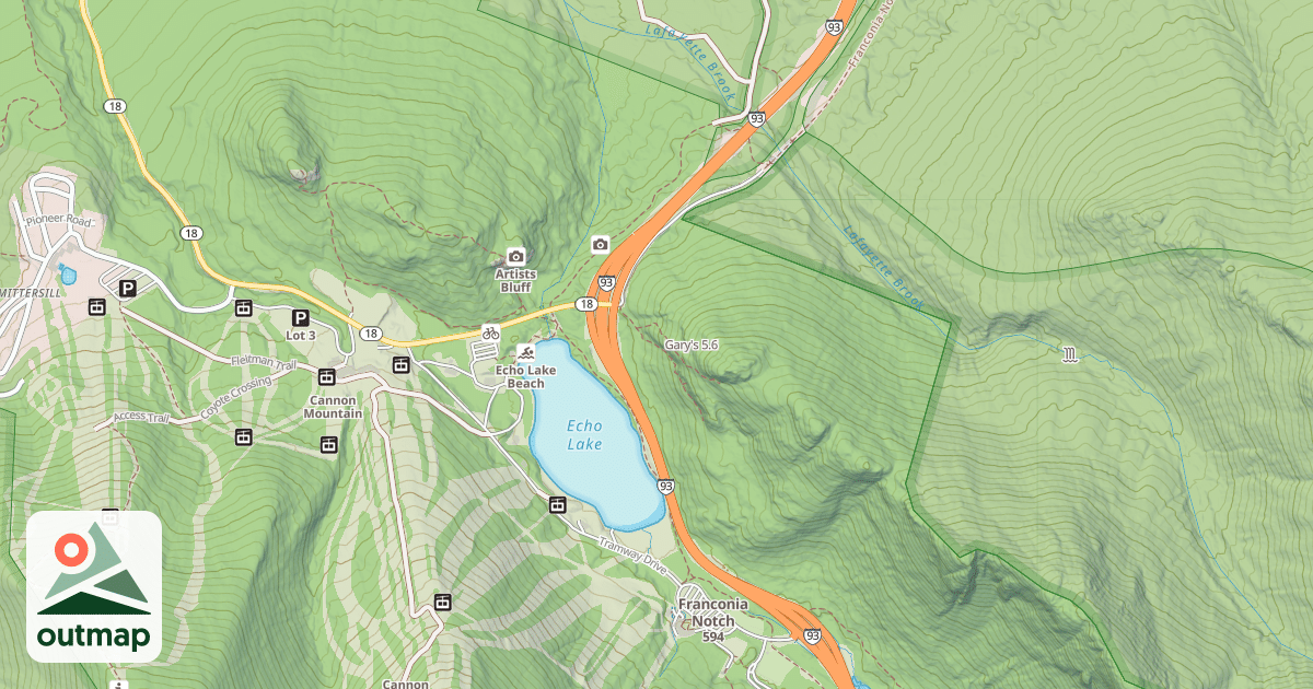 Map of Gary's