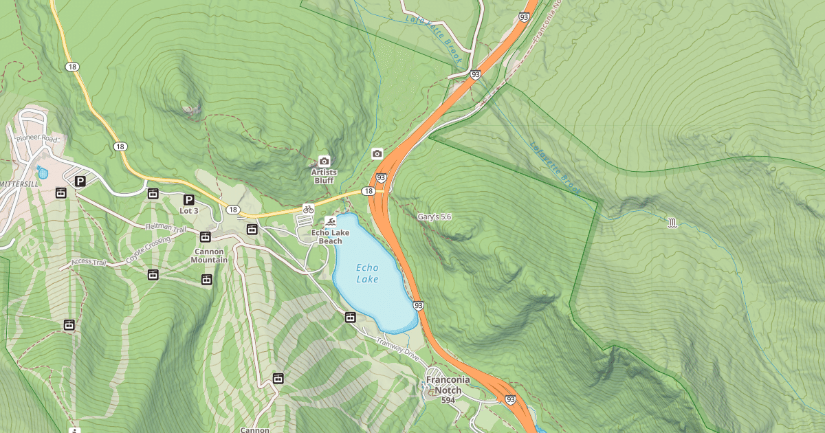 Map preview of Gary's