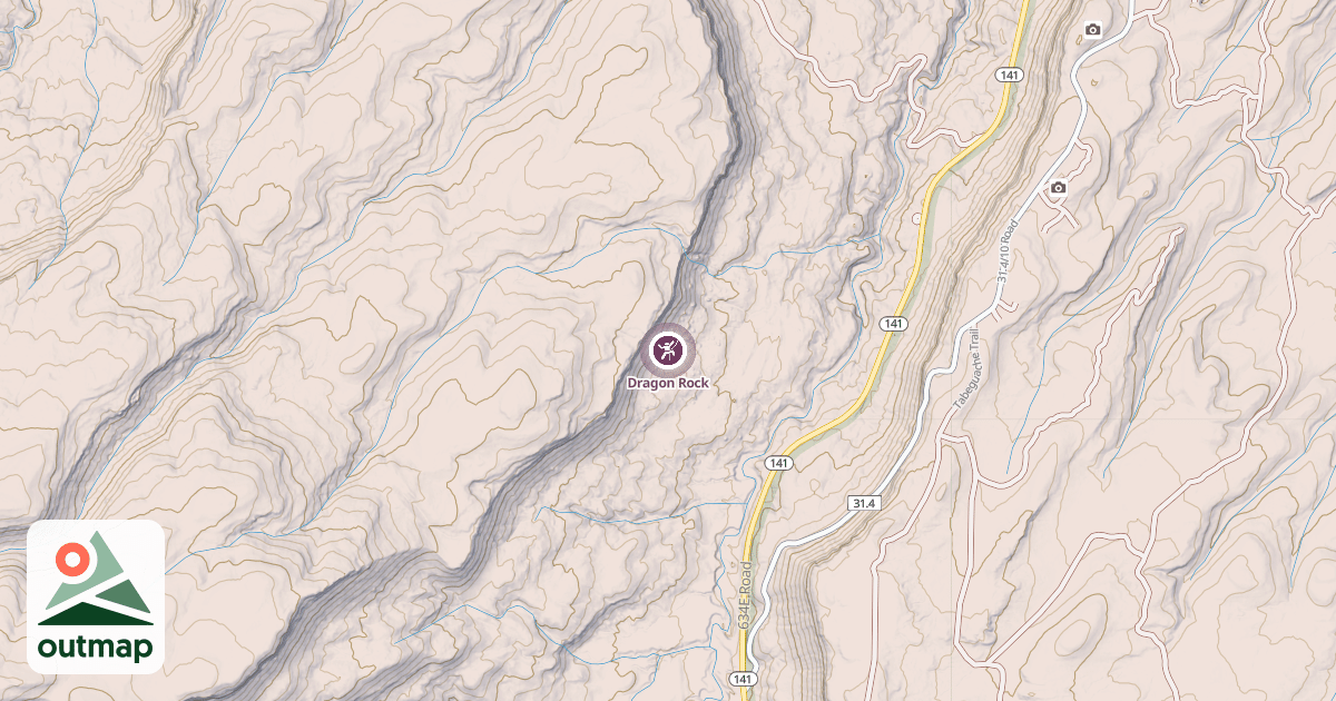 Map of Dragon Rock