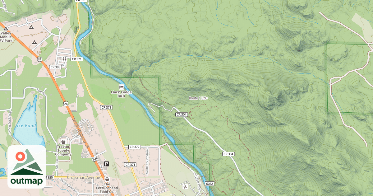 Map of Route 1