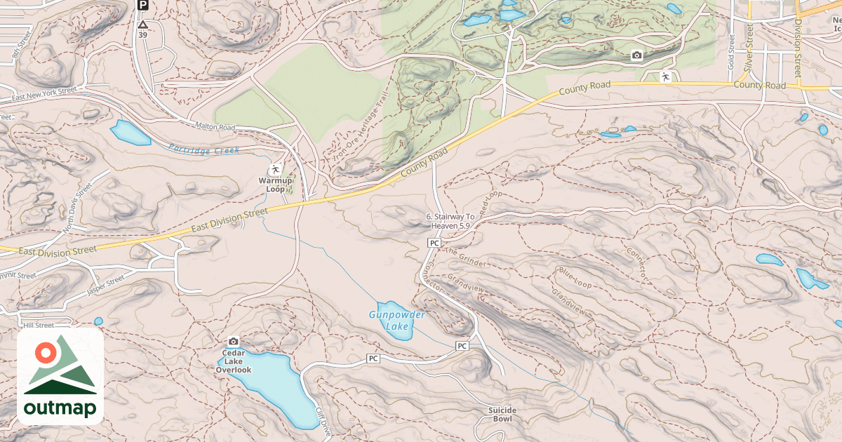 Map of 6. Stairway To Heaven