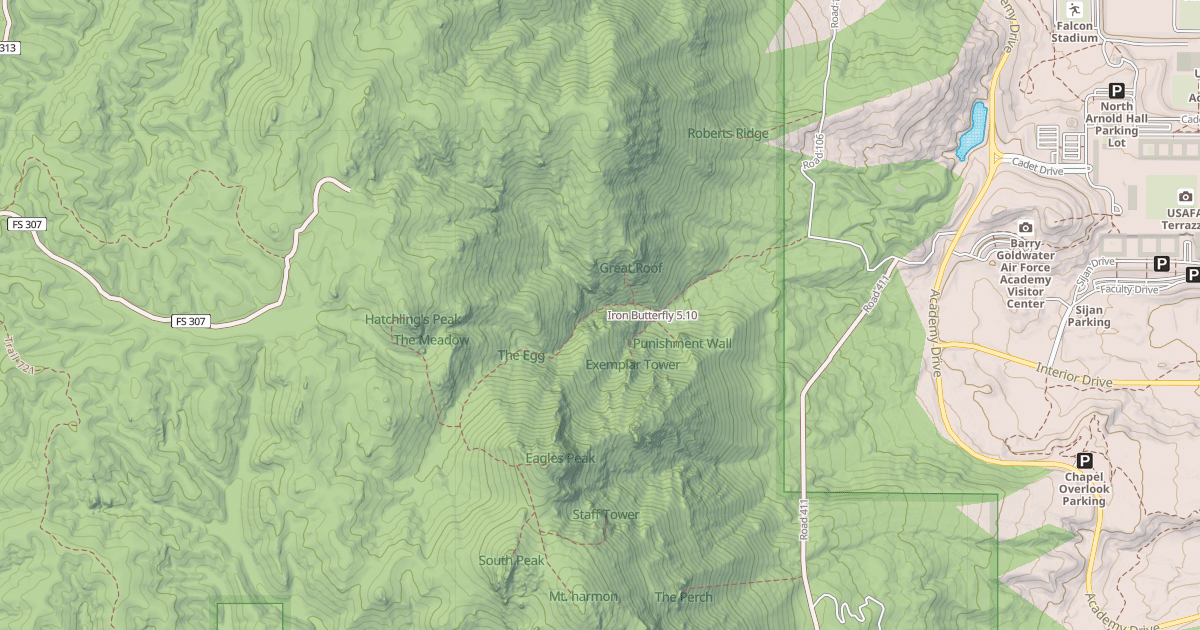 Map preview of Iron Butterfly
