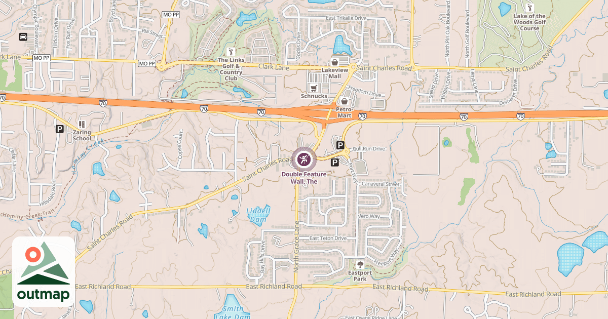 Map of Double Feature Wall, The