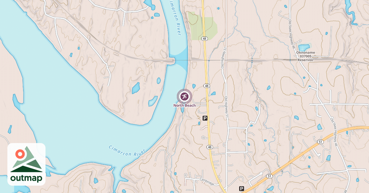 Map of North Beach