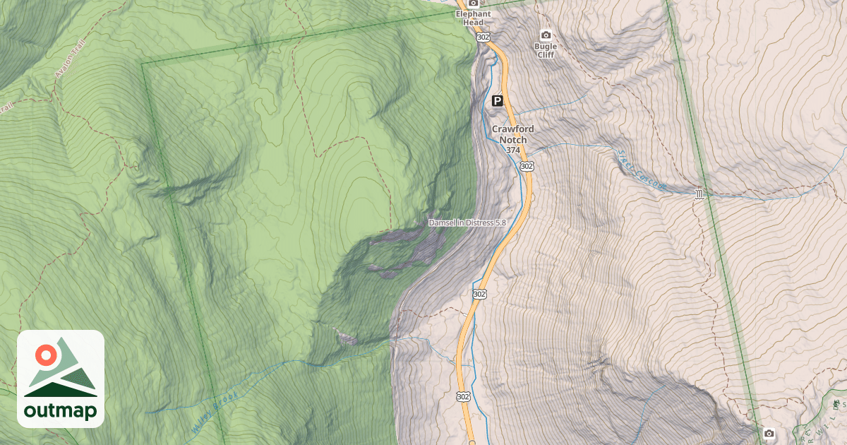 Map of Damsel in Distress