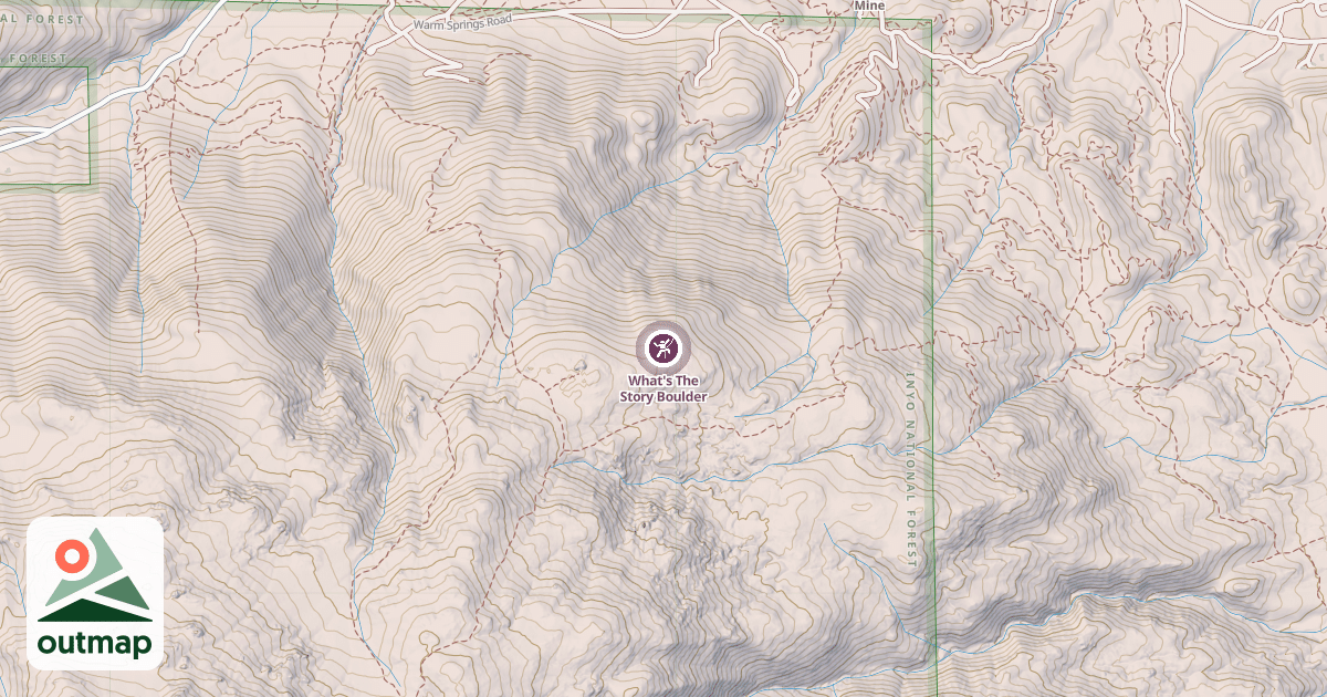 Map of What's The Story Boulder