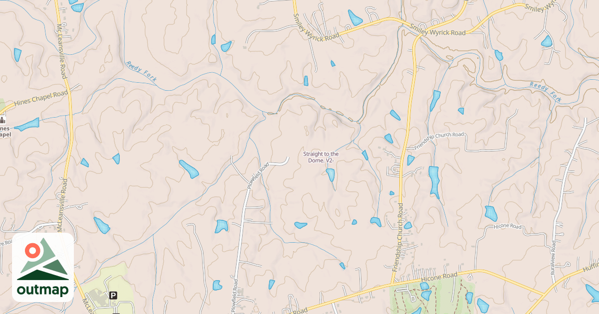 Map of Straight to the Dome.