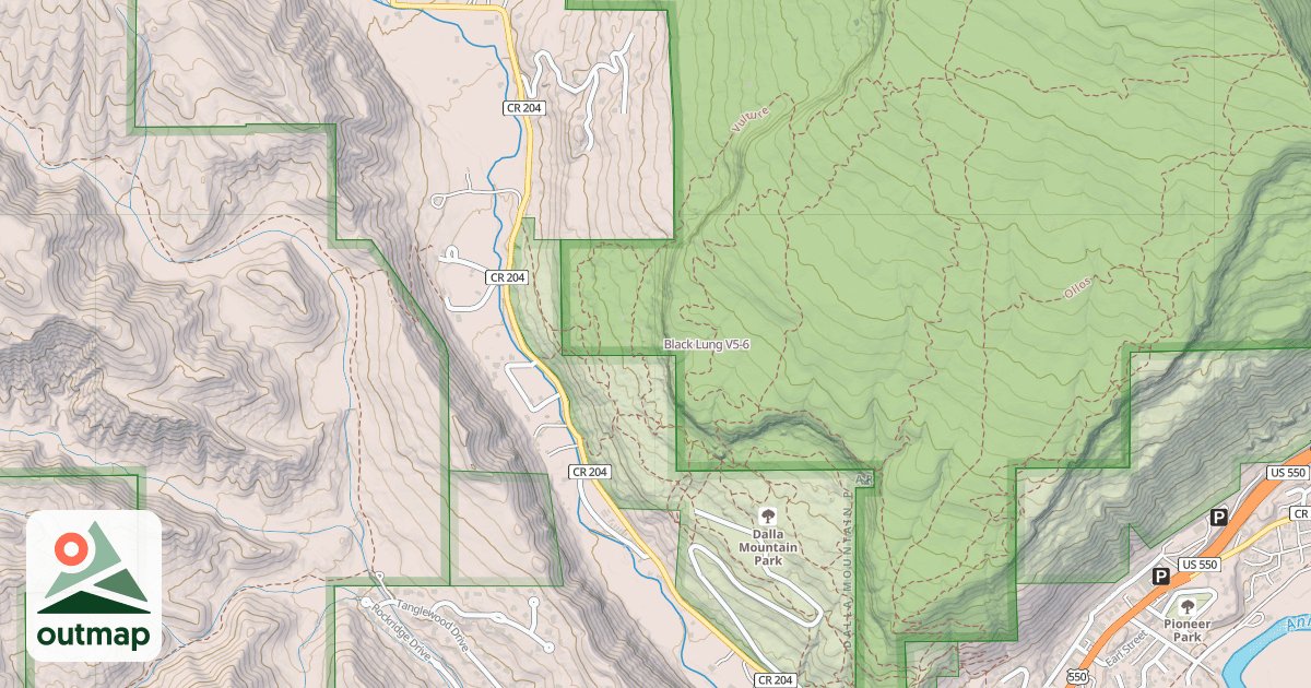 Map of Black Lung