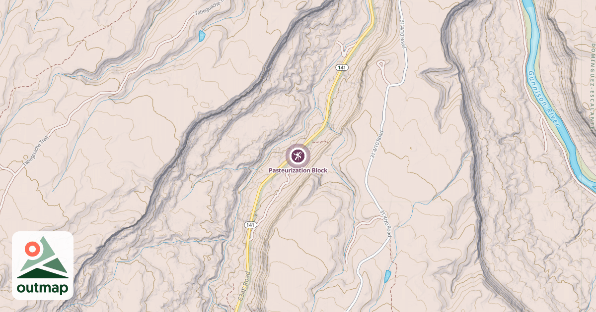 Map of Pasteurization Block