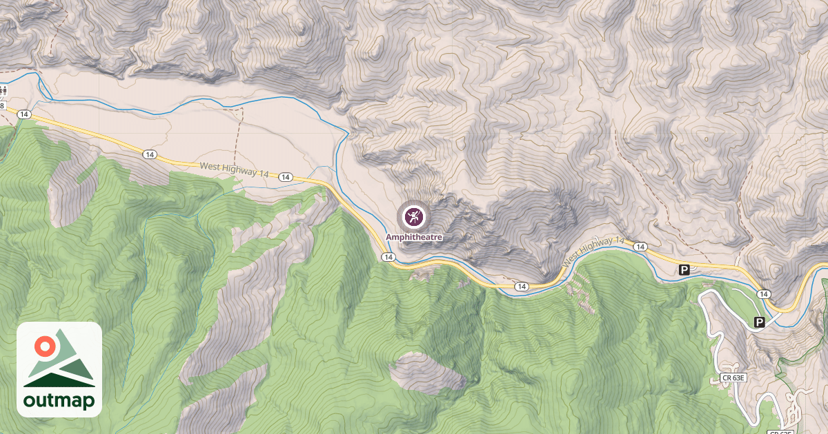 Map of Amphitheatre