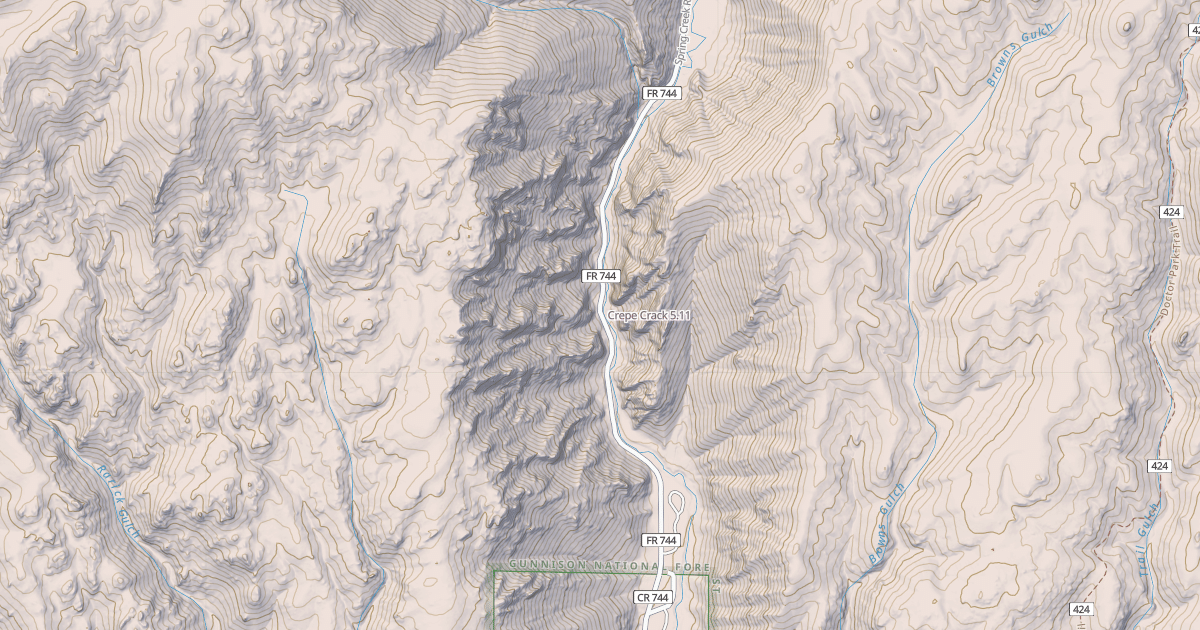 Map preview of Crepe Crack