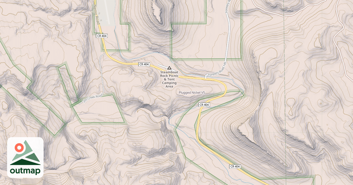 Map of Plugged Nickel