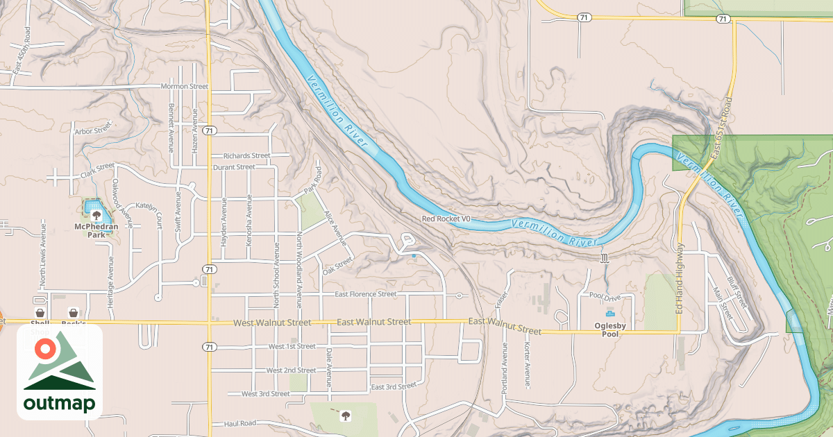 Map of Red Rocket