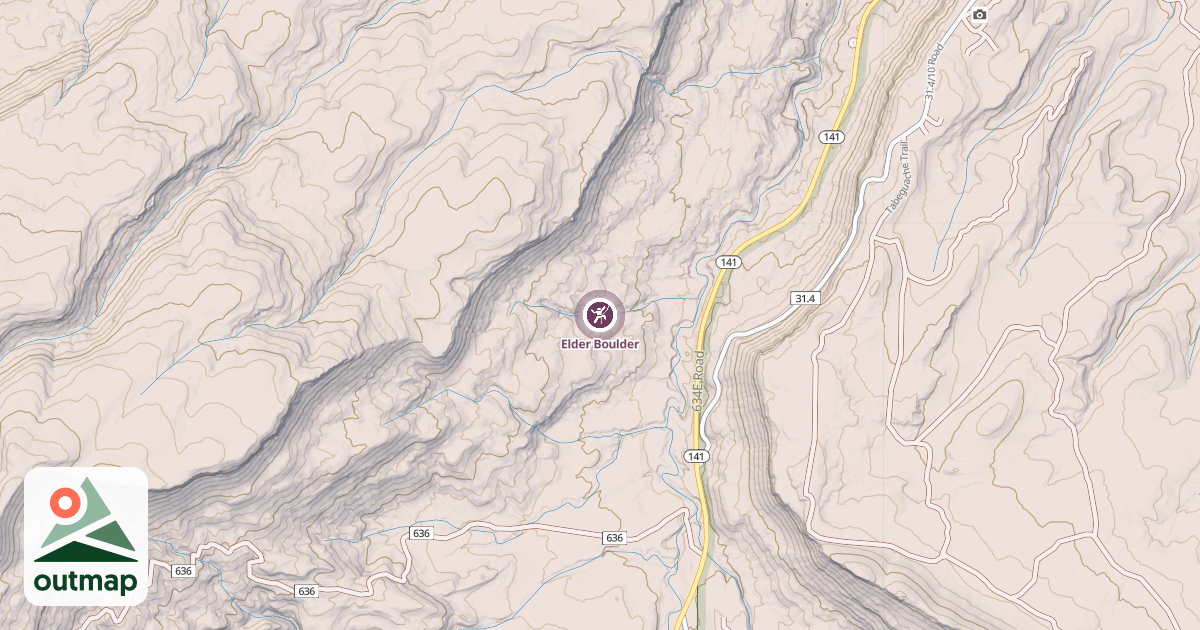 Map of Elder Boulder