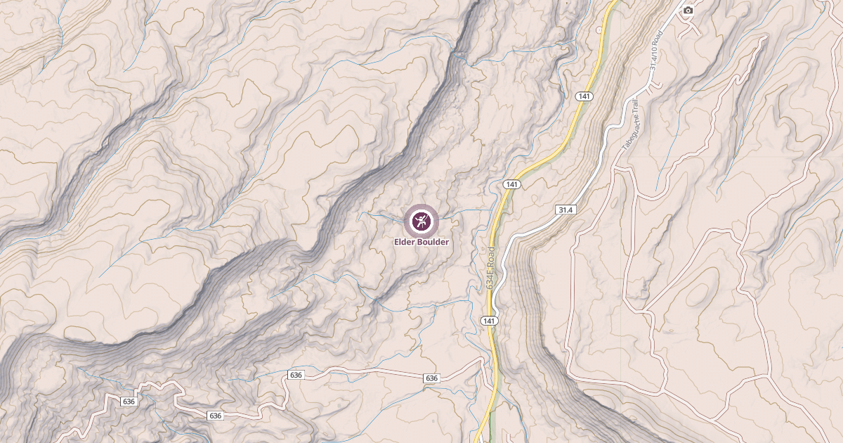 Map preview of Elder Boulder
