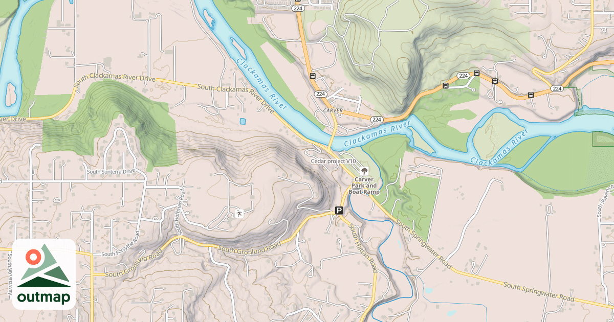 Map of Cedar project