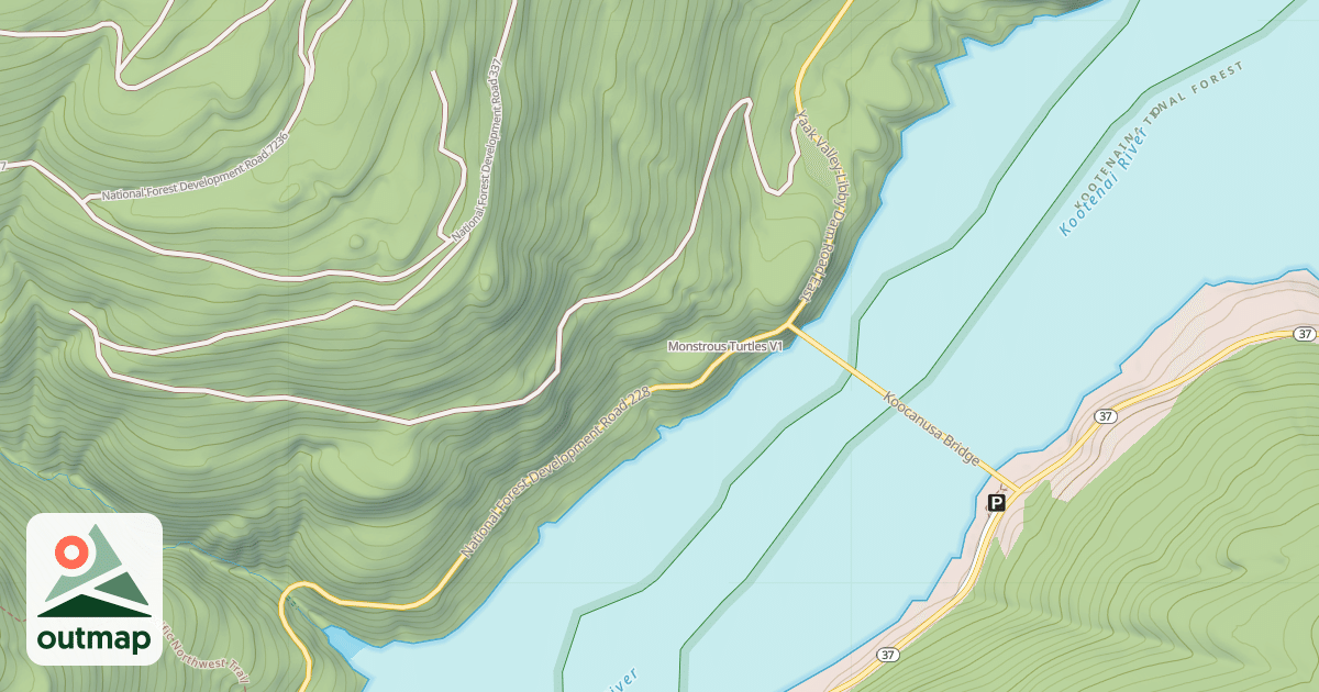 Map of Monstrous Turtles