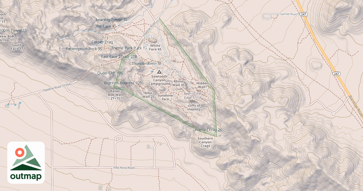 Map of Been to the Edge