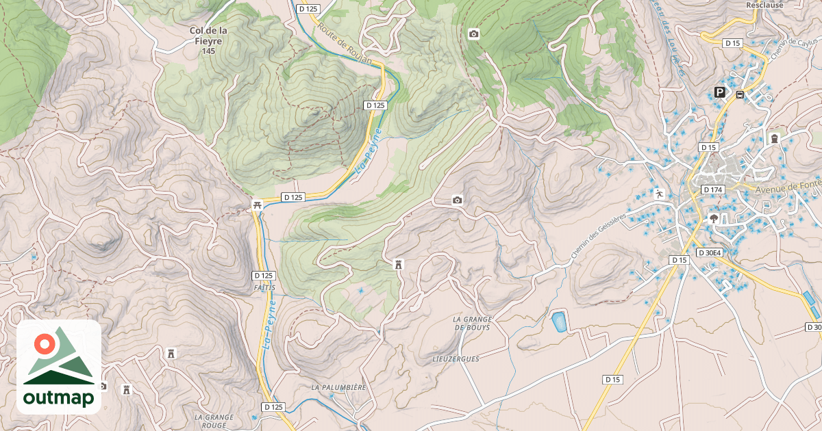 Map of Capitelle