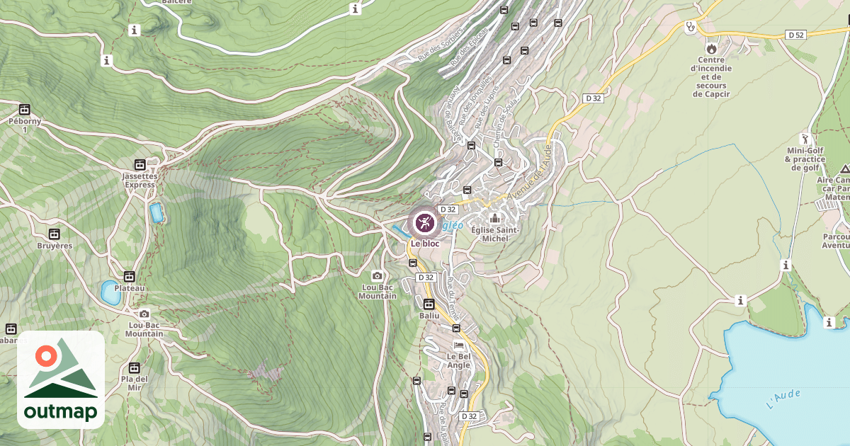 Map of Le bloc
