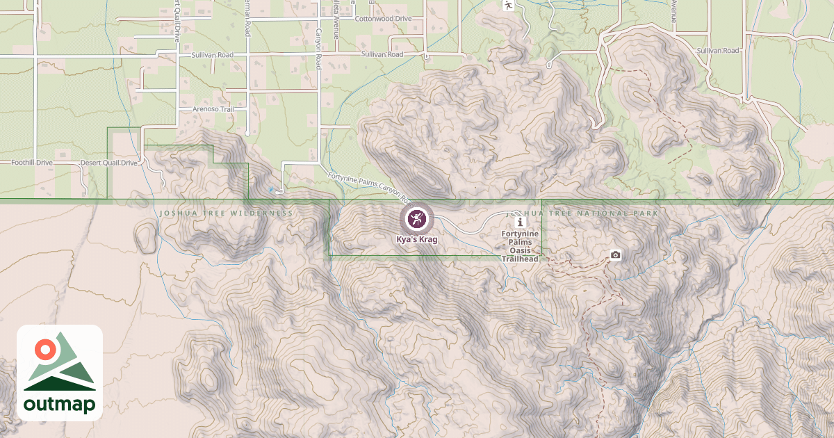 Map of Kya's Krag
