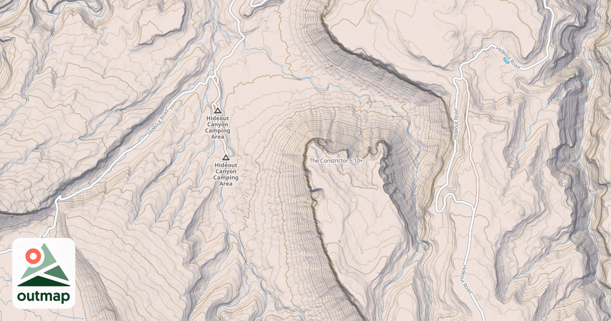 Map of The Constrictor