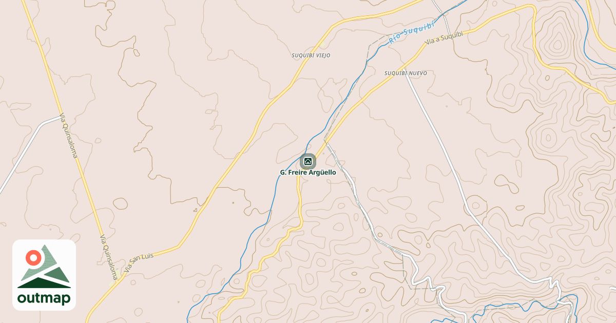 Map of G. Freire Argüello