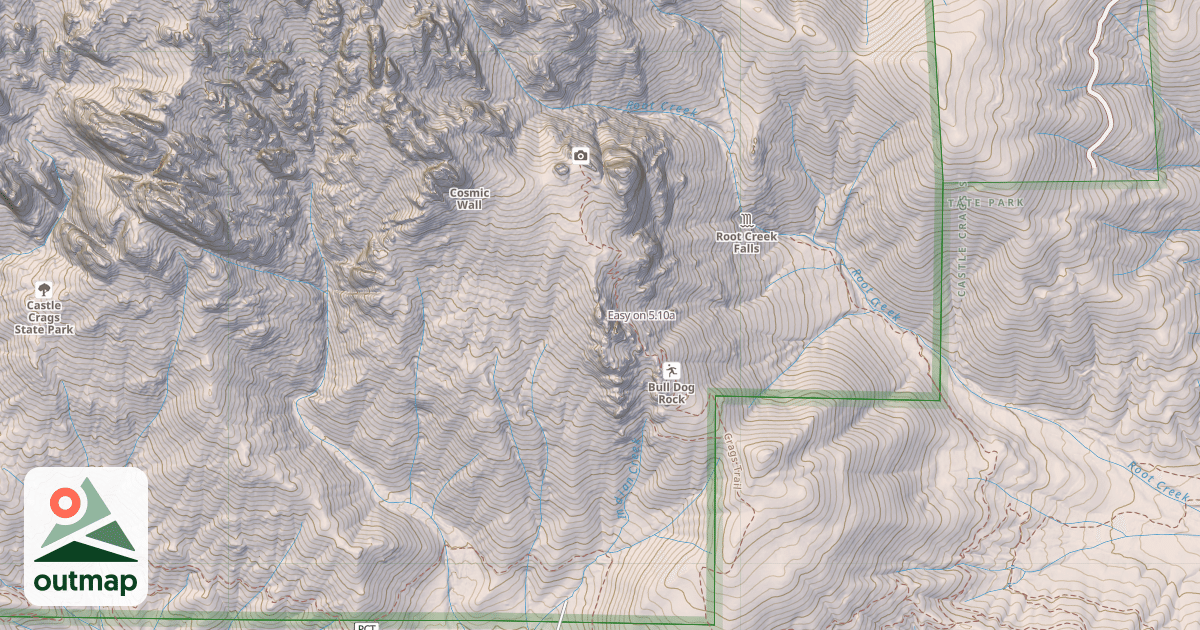 Map of Easy on
