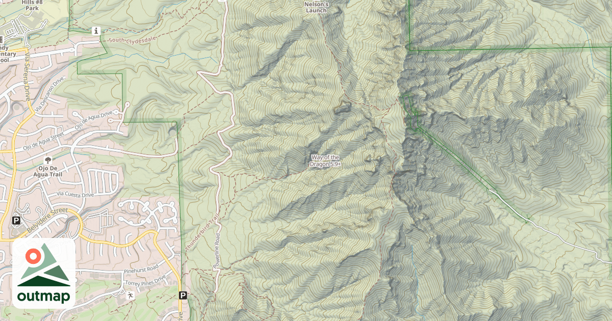 Map of Way of the Dragon