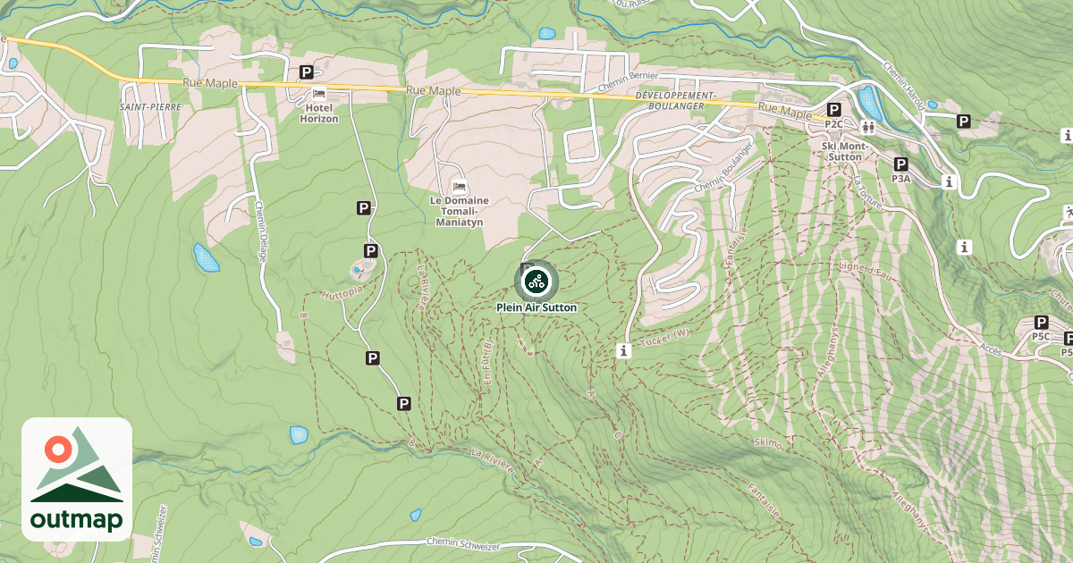 Map of Plein Air Sutton