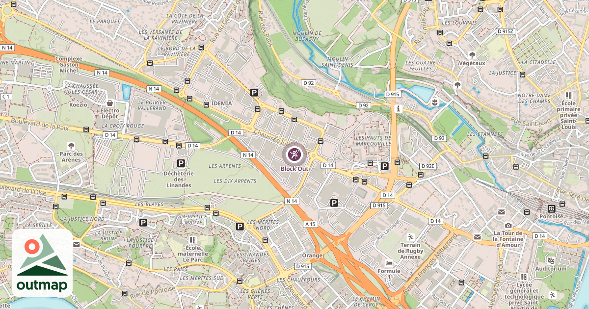 Map of Block'Out
