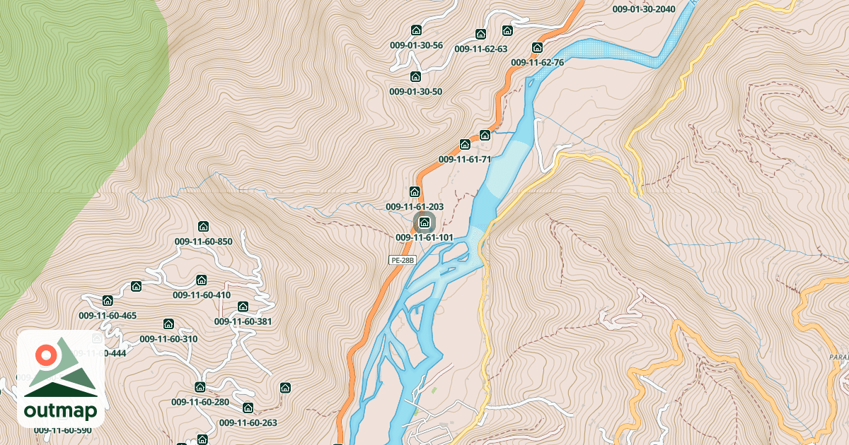 Map of 009-11-61-101