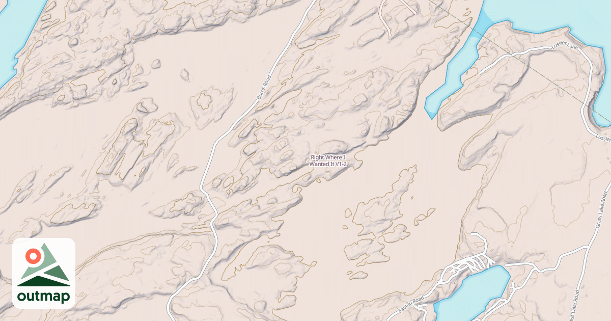 Map of Right Where I Wanted It