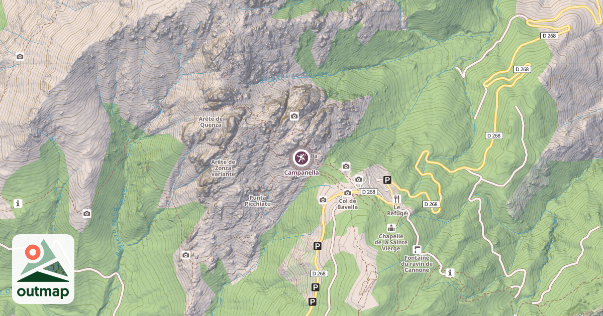 Map of Campanella