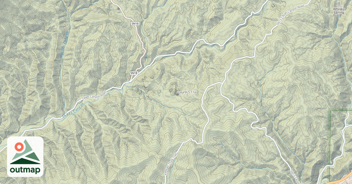 Map of Laurel