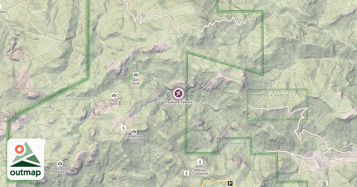 Map of Treasure Towers
